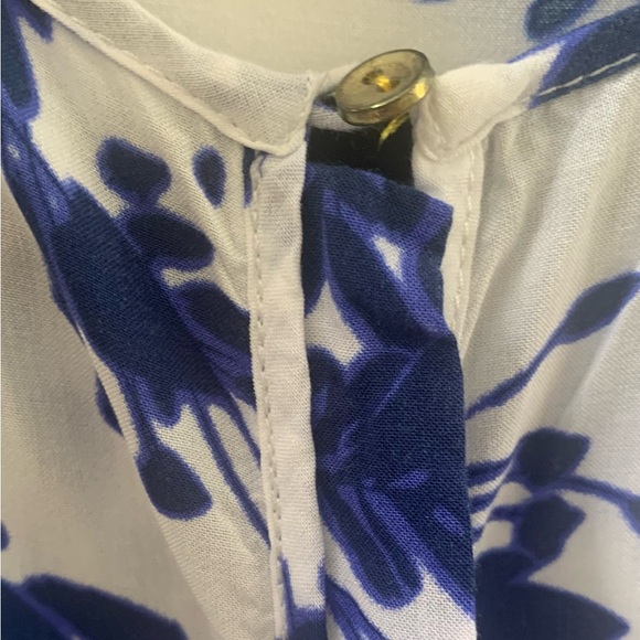 SZ SP Vix Paula Hermanny Blue/White Cover-Up - Picture 7 of 11